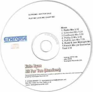 Kate Ryan - All For You (Remixes)