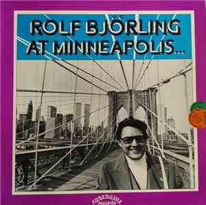 Rolf Björling - Rolf Björling At Minneapolis Orchestra Hall