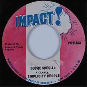 Simplicity People - Gussie Special