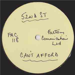 52nd St - Can't Afford