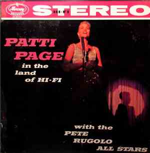 Patti Page With Pete Rugolo And His Orchestra - In The Land Of Hi-Fi