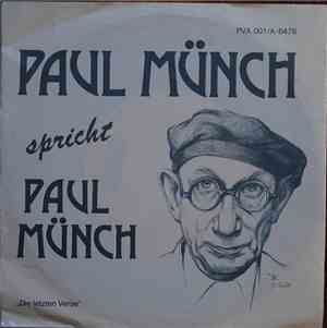 Paul Münch - Paul Münch Spricht Paul Münch