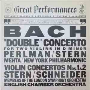 Bach, Isaac Stern, Itzhak Perlman, Zubin Mehta, The New York Philharmonic O ...