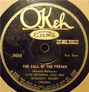 Luis Russell And His Burning Eight - The Call Of The Freaks / It's Tight Li ...