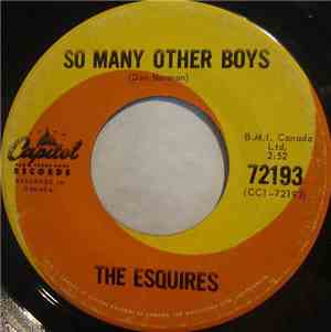 The Esquires  - So Many Other Boys / The Oldest Story