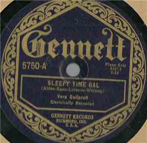 Vera Guilaroff - Sleepy Time Gal / I'm Sitting On Top Of The World