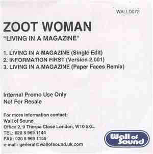 Zoot Woman - Living In A Magazine