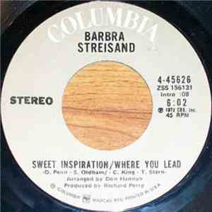 Barbra Streisand - Sweet Inspiration / Where You Lead