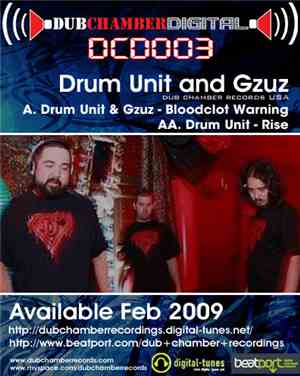 Drum Unit & Gzuz - Bloodclot Warning / Rise