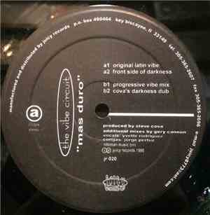 Steve Cova Presents The Vibe Circut - Mas Duro