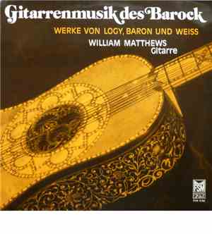 William Matthews - Gitarrenmusik des Barock