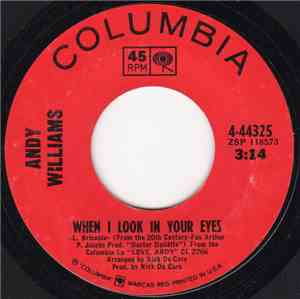 Andy Williams - When I Look In Your Eyes / Holly
