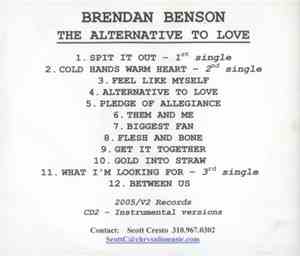Brendan Benson - The Alternative To Love