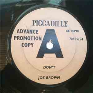 Joe Brown And The Bruvvers - Don't