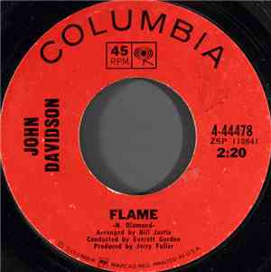 John Davidson - Flame / Visions Of Sugarplums