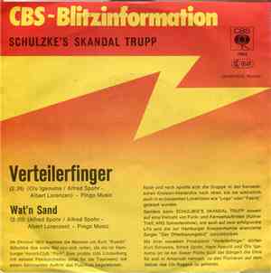 Schulzke's Skandal Trupp - Verteilerfinger