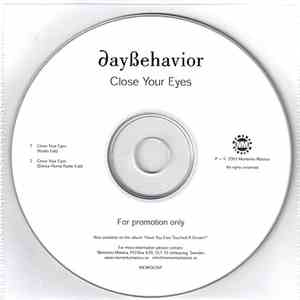 Daybehavior - Close Your Eyes