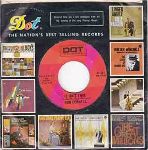 Don Cornell - It Isn't Fair / I'm Crying Just For You