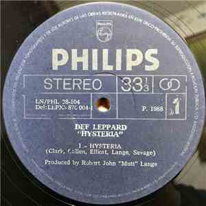 Def Leppard - Hysteria