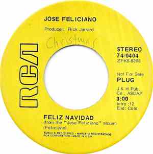 Jose Feliciano - Feliz Navidad
