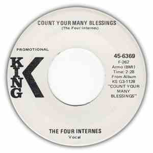 The Four Internes - Count Your Many Blessings / Going Back To Jesus