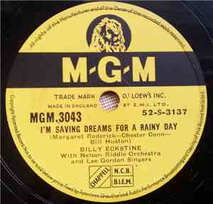 Billy Eckstine - I'm Saving Dreams For A Rainy Day / I'm In A Mood
