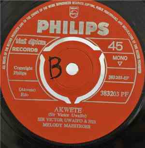 Sir Victor Uwaifo & His Melody Maestroes - Sesese / Akwete