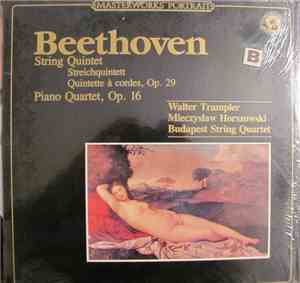 Walter Trampler, Mieczyslaw Horszowski, Budapest String Quartet - Beethoven ...