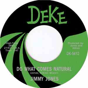 Jimmy Jones - Do What Comes Natural / Live And Let Live