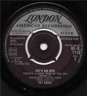 Pat Boone - Pat's Big Hits