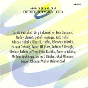 Various - Deutscher Musikrat Edition Zeitgenössische Musik