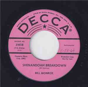 Bill Monroe - Shenandoah Breakdown