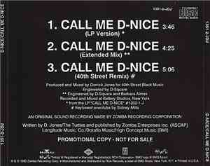 D-Nice - Call Me D-Nice
