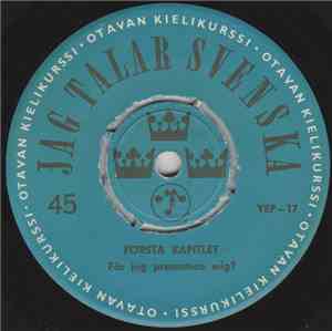 Unknown Artist - Jag Talar Svenska