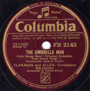 Flanagan And Allen - The Umbrella Man / Nice People