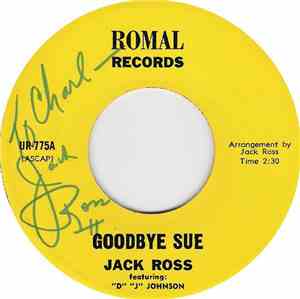 Jack Ross  - Goodbye Sue / Poor Butterfly