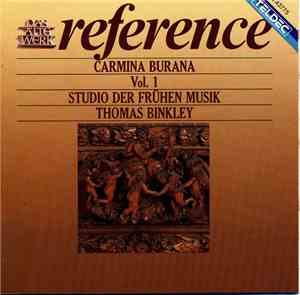 Studio Der Frühen Musik, Early Music Quartet / Thomas Binkley - Carmina Bur ...