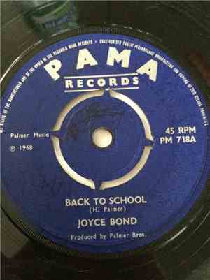 Joyce Bond - Back To School / They Wash