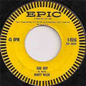 Marty Wilde - Bad Boy