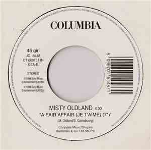 Misty Oldland / Primal Scream - A Fair Affair (Je T'Aime 7