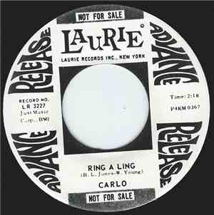 Carlo - Ring A Ling / Stranger In My Arms