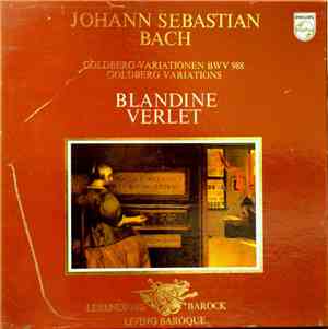 Johann Sebastian Bach, Blandine Verlet - Goldberg Variations BWV 988