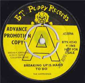 The Happenings - Breaking Up Is Hard To Do