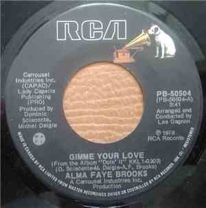 Alma Faye Brooks - Gimme Your Love