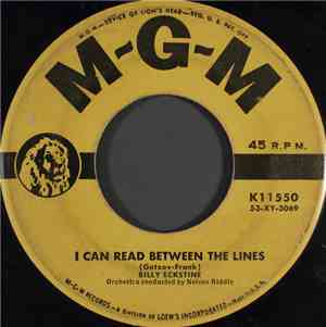 Billy Eckstine - I Can Read Between The Lines