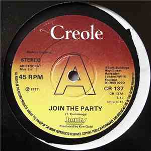 Honky  - Join The Party / Funky Time, Party Time