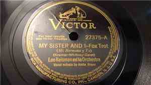 Leo Reisman And His Orchestra - My Sister And I / Do You Believe In Fairy T ...