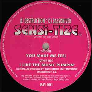 Sensi-tize - I Like The Music Pumpin' / You Make Me Feel