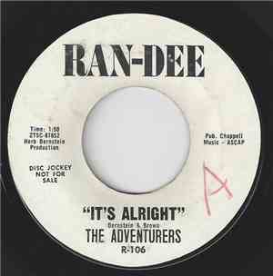 The Adventurers - It's Alright / I Don't Mind