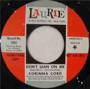 Corinna Cord - Don't Lean On Me / I Cant Go On